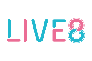 LIVE8 公式ロゴ